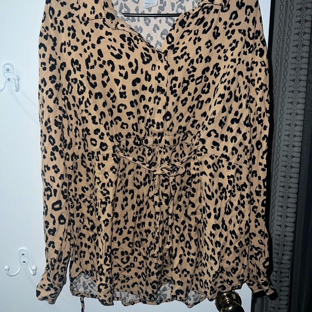 Maternity Time and Tru Blouse